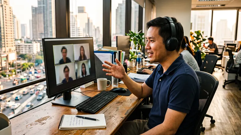 ประชุมออนไลน์ — Remote call